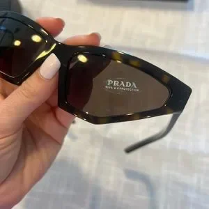 Prada | Accessories | New Prada Tortoise Uv Protective 